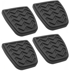 Resim Dashanshop Siyah 4 Adet Toyota Fren Pedal Padi Camry Hilux 31321-52010 Güvenlik Dayanıklı 