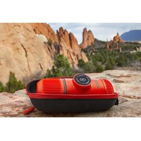 Resim Wacaco Nanopresso Manuel Espresso Makinesi, Lav Kırmızısı 