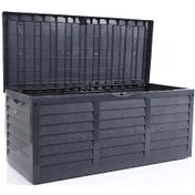 Resim Ucuzzavm Bsa1 Kapaklı Bahçe Sandığı 320 Litre 