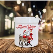 Resim Genel Markalar Yılbaşı Noel Temalı Baskılı Seramik Şık Küllük 