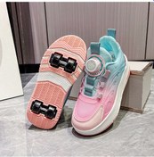 Resim Kızlar İçin Yürüyüş Ayakkabıları Açık Pembe 