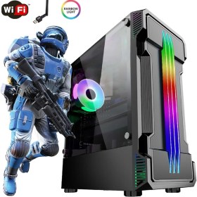 Resim Rogame RKT98 Intel Core i5 4440 8GB 1TB + 120 SSD GT730 Freedos Gaming Oyun Bilgisayarı RKT980120 