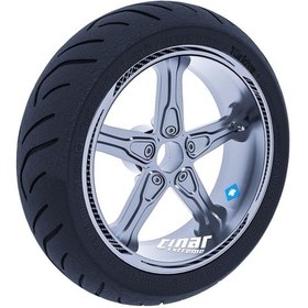 Resim Karbon Fiber Dokulu 4 Parçalı Keskin Jant Şeridi Sticker Çınar Extreme 