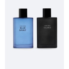 Resim ZARA MAN SILVER + ZARA MAN BLUE SPIRIT EAU DE TOILETTE 2 X 90 ML indirimsehri 