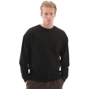 Resim Skechers M Essential Crew Neck Sweatshirt Erkek Sweatshirt Siyah 