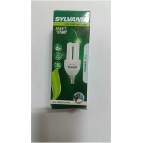 Resim Sylvania 8watt E14 Duylu 4000kelvin Ilık Beyaz 450lümen Tasarruflu Ampul 