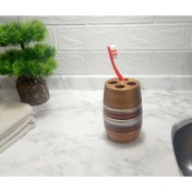 Resim Bosphorus Metalik Kahve Diş Fırçalık 