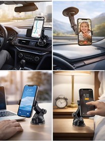 Resim Araç İçi Magsafe Telefon Tutucu Ayarlanabilir, Torpido Üstü, Ul 