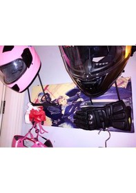 Resim Motorcu Kask Askısı, Kişiye Özel Baskı V1 