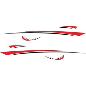 Resim Reedark Karavan Ve Römork İçin Özel Tasarım Vinil Çıkartma - Kırmızı/sarı Seçenekli 35x3cm 