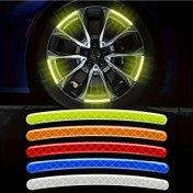 Resim 20 Yansıtıcı Jant Çıkartması - Lastik Tellerini Aydınlatır, Güvenliği Artırır, Arabalar, Motosikletler ve Bisikletler İçin Uygun, Dayanıklı PVC Malzeme, Parlak Yüzey, Kendinden Yapışkanlı, Sol Taraf Yerleşimi, Bisiklet Aksesuarları | Reflektif Etiketler | Uzun Ömürlü PVC, Bisiklet 