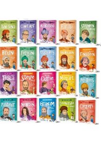 Resim Ünlü Bilim İnsanları Ünlü Dahiler 20 Kitap Set 