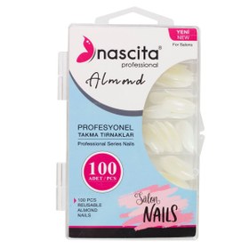 Resim Nascita Takma Tırnak - Almond 100 Adet 