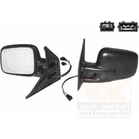 Resim BSG Volkswagen T4 1991 2003 Dış Dikiz Aynası Sol E 0801 186EHAL (Oem NO:701857507H01C) 