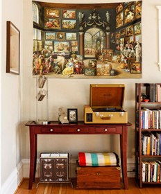 Resim Apelles Painting Campaspe Duvar Örtüsü 