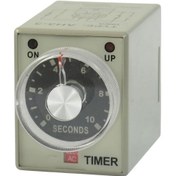 Resim Ah3-3 Dc 24v Gecikmeli Dpdt Dijital Zaman Rölesi - 60s 