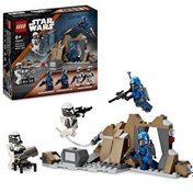 Resim LEGO Star Wars: The Mandalorian Mandalore Pususu Savaş Paketi 75373 