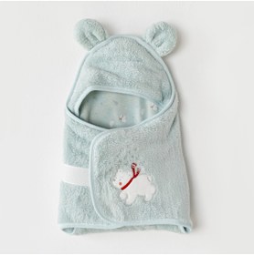 Resim Andy Wawa Bebek Kundak Swaddle Welsoft Lıttle Polar Bear 