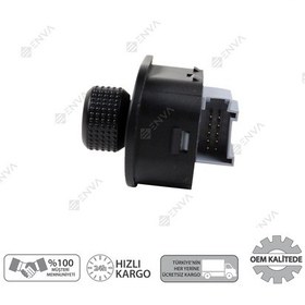 Resim Volkswagen Passat Dikiz Ayna Ayar Düğmesi Anahtarı 1996-2004 