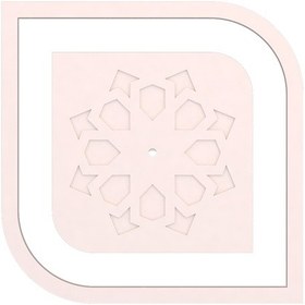 Resim Motifpiyer Lamba Tavan Göbeği 48 Kare Dik Oval Dis Citalı 