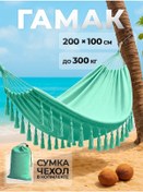 Resim Mom's Choice Kılıflı Asma Hamak, 275 Cm X 100 Cm 449692959 Turkuaz 