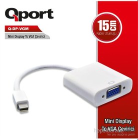 Resim Qport Q-DP-VGM 15cm Mini Display to VGA Çevirici 