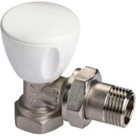 Resim Eca Köşe Radyatör Vanası Rv3 1/2 " Köşe Radyatör Vanası 