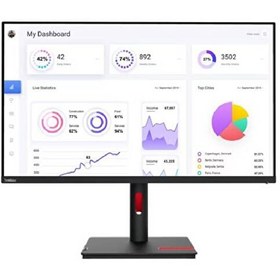 Resim Lenovo T32P-30 63D2GAR1TK 31.5" DP HDMI USB-C 4X IPS Monitör Lenovo