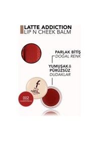 Resim Flormar Latte Doğal Renk Veren Parlak Bitişli Dudak Ve Yanak Balm'ı 002 Cnnmon Blend 