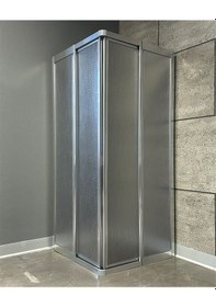 Resim Nokta Duşakabin Teknesiz Mika Duşakabin Kare Şeffaf 