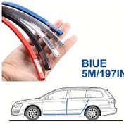 Resim Topnotch 1 Rulo 5m/196.85inch Pvc Araç Kapısı Kenar Koruyucu Strip Evrensel Fit Çizilme Önleyici 