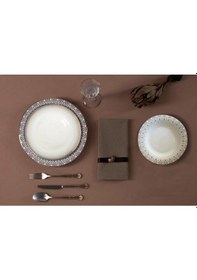 Resim Porland Yemek Takımı 60 Parça Sweet Romantıc Beyaz 