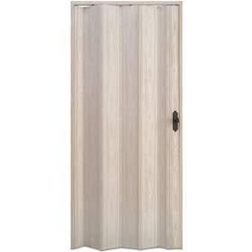 Resim Faran Dekorasyon 115 x 215 Akçaağaç Renk Camsız Pvc Akordiyon Katlanır Kapı - FRNAKMODEL-16 