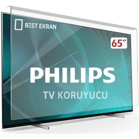 Resim Best Ekran Philips Uyumlu 65" TV Ekran Koruyucu Panel 