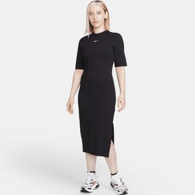 Resim Nike Sportswear Essential Kadın Siyah Elbise 