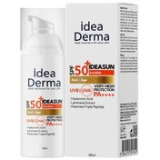 Resim İdea Derma İdeasun Anti Age SPF50+ Yaşlanma Karşıtı Güneş Kremi 50 ml 