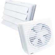 Resim 150c Mp Mekanik Panjurlu Cam Ve Duvar Tipi Aspiratör 21w 375m3/h ACL150C 