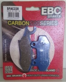 Resim Peugeot Vivacity 125 Ön Fren Balatası Ebc Sfac228 Karbon Balat 