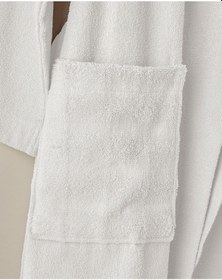 Resim Bubble Pamuk Bornoz S-m Ekru Ekru 