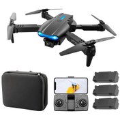 Resim Springsun 4k Çift Kameralı Engelden Kaçınan Rc Drone - 3 Pil, Uzun Uçuş Süresi Ve Taşıma Çantası 