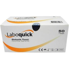 Resim Laboquick Hcg Gebelik Kaset Test 50 Adet 