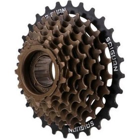 Resim Saiguan 7'li Bisiklet Arka Ruble Dişli Kahverengi 