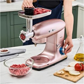Resim 1900 Watt Güç Kıyma ve Hamur Yoğurma Makinesi - 5,5 Lt Hacim - 6 Kademeli - Şık Tasarım 