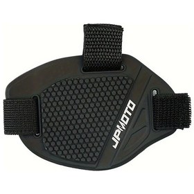 Resim Willowhaven Siyah Tpr Kauçuk Motosiklet Vites Koruyucu Ped Kışlık Çizme Ve Ayakkabılar İçin Yıkanabilir 