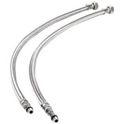 Resim Batarya Flex Hortum 3/8-m10 60 Cm Kısa Uç 