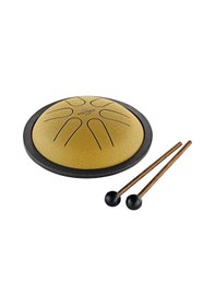 Resim Meinl Sonic Energy Mstd3g Mini Steel B-major 6'' Tongue Drum Gold 