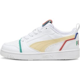 Resim Puma Rebound V6 Lo Ready, Set, Better Genç Spor Ayakkabı 