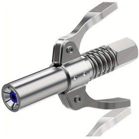 Resim Chuangyinshop Paslanmaz Çelik Gres Tabancası Bağlantısı - Çift Kollu Hızlı Salınım 10000 Psı 