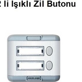 Resim 2 Li Işıklı Zil Butonu 