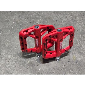 Resim Bike And Art Gineyea M996 Rulmanlı Hightec Çivili Trial Bmx Pedal Kırmızı 